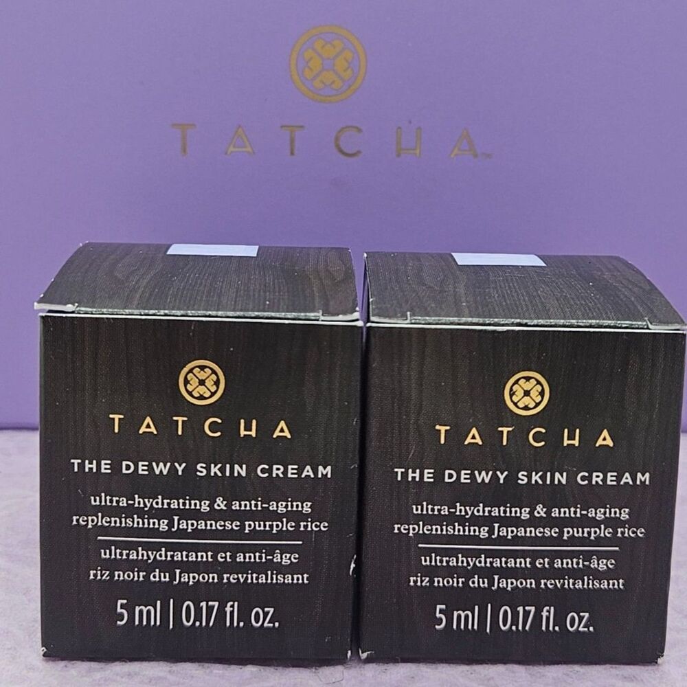2x Tatcha The Dewy Skin Cream  5ml New
